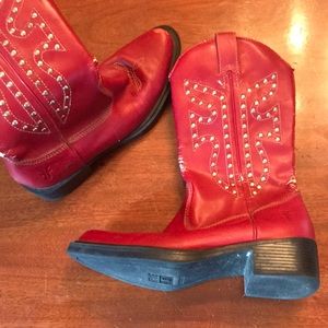 COPY - Red Frye Boots - Kid’s 2M